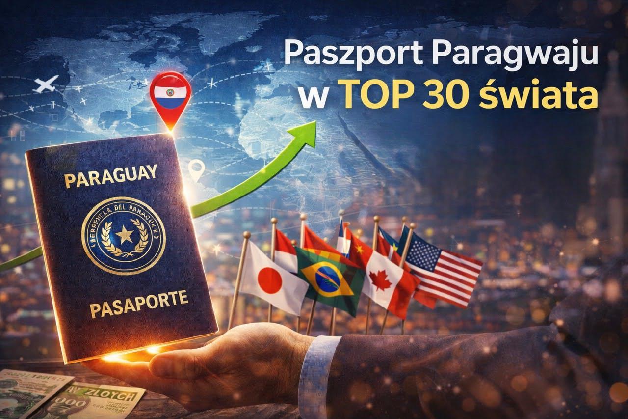 Paszport Paragwaju w TOP 30 świata. Dlaczego to sygnał znacznie ważniejszy, niż się wydaje?